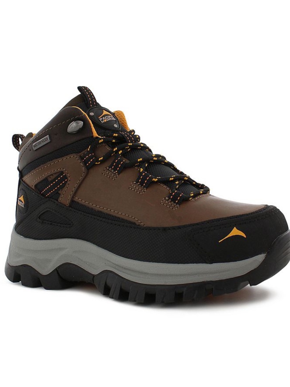 Pacific Mountain Kingston Kids' Waterproof Hiking Boots in 3.5Y